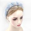 Europa y Estados Unidos diadema cruzada de esponja torcida para el cabello, diadema de perlas nube, para mujer, lavar la cara, maquillaje, accesorios para el cabello, baño, deportes, banda para el cabello