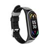 Para Xiaomi 7 correa de pulsera Xiaomi 34 pulsera de silicona Reloj inteligente deportivo de dos colores doble hebilla 56 generación Universal