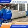 Fábrica 80 toneladas estação de mistura armazém de cimento granel Flake tanque de armazenamento engrossado vertical horizontal tanque de cimento armazém de cimento