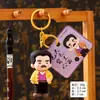 Mengxu Profesional Personalizado Epoxy PVC Productos Culturales y Creativos Estilo Dibujos Animados 3D Llavero Colgante Accesorios Regalo Venta al por Mayor