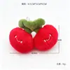 Nuevo Colgante de Muñeco de Peluche de Fruta, Accesorio Lindo y Versátil, Llavero para Niñas, Encanto para Mochila