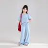 Tutu Elefantito Ropa Infantil Conjunto de Verano para Niñas 2026 Nueva Camiseta de Manga Corta de Verano para Niños Pantalones Ligeros Transpirables