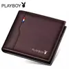 Carteira Playboy Carteira Curta Masculina Porta Cartão Porta Carteira de Motorista Carteira Masculina Estudante Estilo Coreano Moda