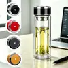 Copos de Presente Impressos Personalizados de Fábrica, Copos Publicitários, Copos de Vidro de Camada Dupla, Copos de Água de Vidro Borossilicato Alto, Copos de Chá, Copos com Logo Personalizado