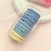 Corda de Cabelo Alta Elasticidade 2025 Nova Borracha Elástica Prendedor de Cabelo Feminino Não Aperta o Cabelo Faixa de Cabeça Durável Acessório de Cabeça Estojo de Couro