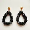 Aretes Populares, Colgantes, Joyería, Aretes, Cristal Hecho a Mano, Lujo Pequeño, Estilo Coreano de Gama Alta, Gotas de Agua Transfronterizas