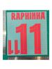 24-25 Barcelona Liga dos Campeões Fora de Casa Roupas Infantis A+ 11 # Número Letra da Camisa Raphinha Número Transferência Térmica Transferência Térmica