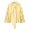 Comércio Exterior Transfronteiriço 2026 Primavera Novo Estilo Longo Moda Solto Casual Design Nicho Camisa Top 478602