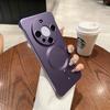 Funda Magnética Sin Marco de Pintura Metálica para Teléfono Huawei Mate70, Adecuada para Pura80Ultra Funda de PC con Sensación de Piel Mate