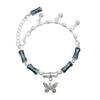 Diseño de Nicho Ins Estilo Mori Mariposa Fluttering Hada Pulsera de Cuentas Nuevo Estilo Chino Sección de Mariposa Pulsera de Cascabeles Mejor Amiga