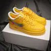 Zapatos de skate Putian puros originales con letras grandes AF1 Pippen Air Force One moda versátil casual para hombre y mujer