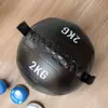Balón medicinal de PU para fitness, balón de pared, para sentadillas de hombres y mujeres, balón de gravedad para cadera, entrenamiento de fuerza del core, balón medicinal suave no elástico