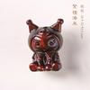 Sândalo/Sândalo verde Artesanato de madeira criativo DIY Coração de menina de desenho animado japonês Acessórios de joias xiaolomi