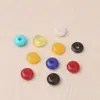 Cuentas Espaciadoras Acrílicas de 6 mm para Pulseras Tejidas a Mano, Collares, Cordones y Accesorios de Joyería de Plástico