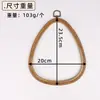 Estilo Retro Decorativo Imitación Madera Bordado Elástico Redondo 8cm Bordado Elástico DIY Bordado A Mano Punto de Cruz Auxiliar Venta Directa de Fábrica
