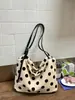 Bolso de Lunares para Mujer, Nuevo Tendencia 2026 Estilo Coreano de Nicho para Debajo del Brazo, Bolso de Hombro Cruzado Casual de Moda