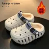 Pantuflas de Algodón para Niños para Otoño e Invierno, Impermeables y Cálidas para Niños, Antideslizantes para Interiores para Niñas, de Dibujos Animados para Bebé con Cubierta de Talón, para Uso en Exteriores