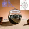 Frasco Sellado de Plástico Transparente Grado Alimenticio Té Medicina Tradicional China Dinerel Frasco de Almacenamiento Dulces Galleta Snack Frasco de Almacenamiento Grande