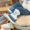 Jeans para Niña Otoño e Invierno 2025 Nuevos Elegantes Pantalones de Invierno para Niños Pantalones Acampanados de Invierno Gruesos de Forro Polar para Bebé