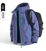 Nova Jaqueta Outdoor Unissex para Primavera e Outono, Corte Amplo, Tamanho Grande, Casaco Impermeável Casual com Capuz para Corrida e Caminhada, Tendência