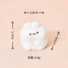 Muñeca Linda de Bollo de Conejo de Dibujos Animados Accesorios de Bolsa Sorpresa Accesorios de Decoración DIY para Casa de Muñecas Adornos Pequeños de Escritorio