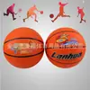 Baloncesto de goma Lanhua entrenamiento de competición juvenil No. 5 bolas No. 6 pelotas de mujer para competición de adultos Estándar No. 7 bola