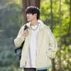 Chaqueta original de hilo de seda de hielo NASA con protección solar para hombre, chaqueta ligera de verano de secado rápido para la piel, abrigo para pesca al aire libre con protección solar