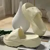 6.0 Zapatillas de EVA con Suela Gruesa para Aumentar la Altura, Sensación de Pisar Caca, para Mujer, Verano, Uso Exterior, Playa, Arena, Moda, Hogar, Interior, Hogar