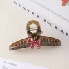 Presilha de Garra para Cabelo com Desenho de Filhote Estilo Francês Retrô para Mulheres, Presilha Tiburón de Alta Qualidade para Penteados no Topo da Cabeça, Acessório de Cabelo Simples e Elegante