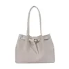 Bolso Bandolera Bolso Tote 2026 Nuevo Otoño Versátil para el Trabajo Bolso Cubo Tejido de Moda Bolso de Hombro Único para Debajo del Brazo