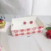 Caja de Picnic de Papel Kraft Mediano Transfronteriza, Caja Abierta Simple Sin Pliegues, Cartón de Empaque para Hornear Recubierto a Prueba de Grasa