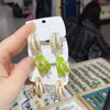 Pendientes de Gota de Aceite Estilo Mismo de Cuñada Tres Vidas Tres Mundos Pendientes Simples Estilo Fresco Femenino Pendientes 2023 Nuevo de Moda Celebridad de Internet