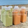 Procesamiento de botella de plástico desechable personalizada de 320 ml pp resistente a altas temperaturas botella de grado alimenticio botella sellada botella para bebida de leche