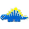 Zapatos de la serie dinosaurio luminoso hebilla de zapato de flor dibujos animados PVC pegamento flexible accesorios para zapatos de epoxi accesorios de hebilla decorativa para zapatos con agujero