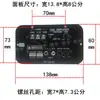 Placa de Amplificador de Tubos Push-Pull de Alta Potencia 13D 12V para Coche Full Range Subwoofer Puro Núcleo Altavoz de Graves Pesados de 8 Pulgadas 10 Pulgadas
