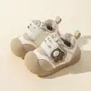 Bramiller 2025 Nuevos Zapatos de Terciopelo de Invierno para Bebé Niño Zapatos Suaves Antideslizantes de Algodón Cubiertos de Cuero para Bebé Niña