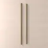 Manijas de Puerta de Hotel Estilo Chino en Stock, Manijas de Puerta de Sala Privada de Club Minimalista, Manijas para Puertas Correderas de Vidrio de Doble Apertura