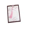 Estética Antigua Alce Tarjeta Vacía Tarjeta de Invitación Desplegable Tarjeta de Felicitación Estilo Chino Tarjeta de Vacaciones Tarjeta de Regalo Tarjeta Pequeña