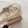 Bolso pequeño de textura de diseño nicho para mujer 2025 nueva moda bandolera versátil simple bolso cuadrado pequeño