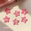 Accesorios de Verano Y2K Dopamina Dulces Coloridos Pinzas para el Cabello de Estrella de Cinco Puntas para Mujeres Flequillo Pinzas Laterales para el Cabello