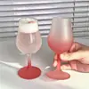 Copa de Vino Cáliz con Gradiente Rosa y Vino Tinto para Uso Doméstico, Copa de Champán de Uva de Gama Alta, Copa de Vino Romántica de Lujo Ligero