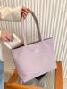 Nova Bolsa Tote Sacola de Compras Bolsa para Deslocamento Bolsa de Lona Bolsa de Nylon Impermeável Bolsa Grande Casual Feminina Grande Capacidade Bolsa de Ombro