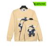 Suéter de cuello redondo con estampado de cuerpo completo de Riman Cartoon Kebao Meng Pikachu con impresión 3D de primavera y otoño de comercio exterior europeo y americano, suministro transfronterizo