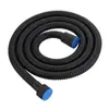 Mangueira de Chuveiro de Aço Inoxidável Preto, Mangueira para Chuveiro, Mangueira com Fecho de Quatro Pontos Revestida de Plástico Criptografado, Mangueira de Chuveiro de Aço Inoxidável no Atacado
