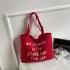Bolsas de Lona Artísticas para Compras Atacadistas Transfronteiriças Sacos de Algodão para Publicidade DIY Bolsas Tote de Lona em Branco Criativas Impressão de Logo