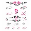 Pegatinas de Tatuaje Tótem para Chicas Dulces y Geniales Subcultura Chica Múltiples Ubicaciones Pegatinas Desechables
