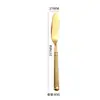 Acero Inoxidable 304 Vajilla Occidental Cuchillo, Tenedor, Cuchara de Estilo Romano, Cuchara de Servir, Espátula para Pasteles, Cuchillo para Mantequilla, Utensilios de Servicio para Restaurante