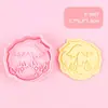 Molde para Galletas 3D Serie Contrato Intrépido, Simulador de Estampado de Galletas DIY, un Artículo Esencial para el Hogar