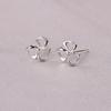 Colección 3 puestos vendiendo aretes de plata esterlina s925 aretes pequeños aretes de temperamento simple aretes coreanos mujeres venta al por mayor