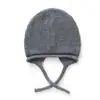 Nuevo Gorro de Punto de Cachemira Sencillo Versátil Color Sólido Otoño/Invierno para Mujer con Borde Plegado Protección para las Orejas Cálido Protección contra el Frío Gorro de Lana